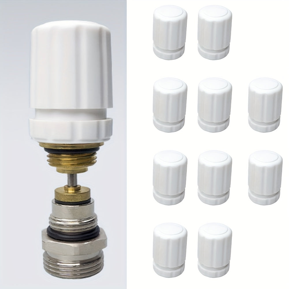 Pack of 10 Spring-Loaded Valve Cores for Thermostatic Radiator and Floor Heating