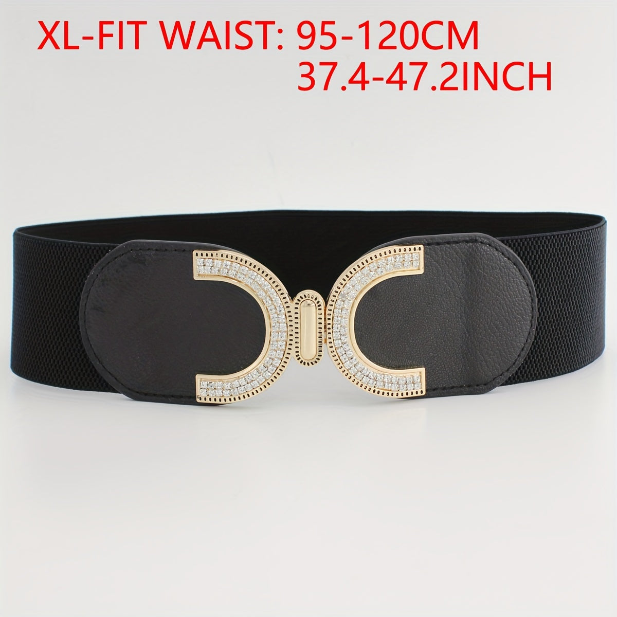 Women’s Rhinestone Buckle Corset Belt for Jeans Pants Dresses