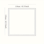 Kids Waterproof Floor Mat 129cm Square Washable Anti-Slip Baby Play Mat