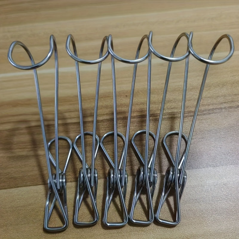 Ganchos de pared de acero inoxidable para toallas de cocina y baño duraderos y elegantes