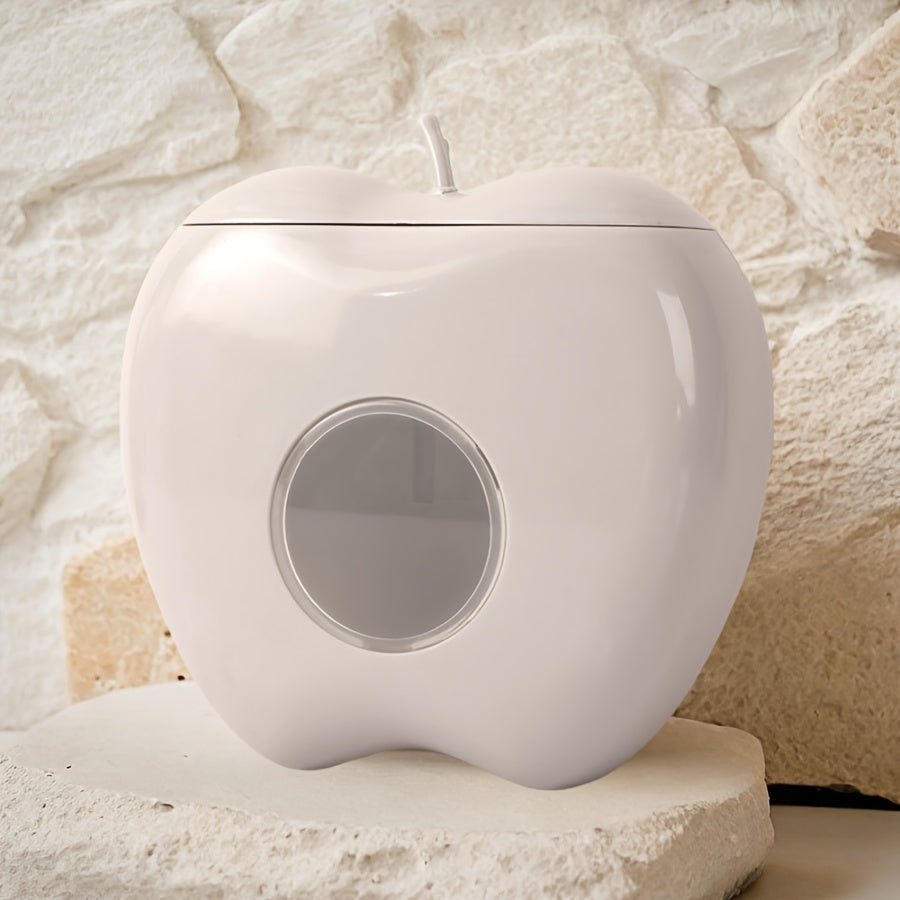 Kitchen Cling Film Dispenser with Cutter and Apple Shape for Foil and Wax Paper