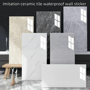 3D Marble Peel and Stick Wall Tiles Waterproof Vinyl Self-Adhesive Texturizing Decor