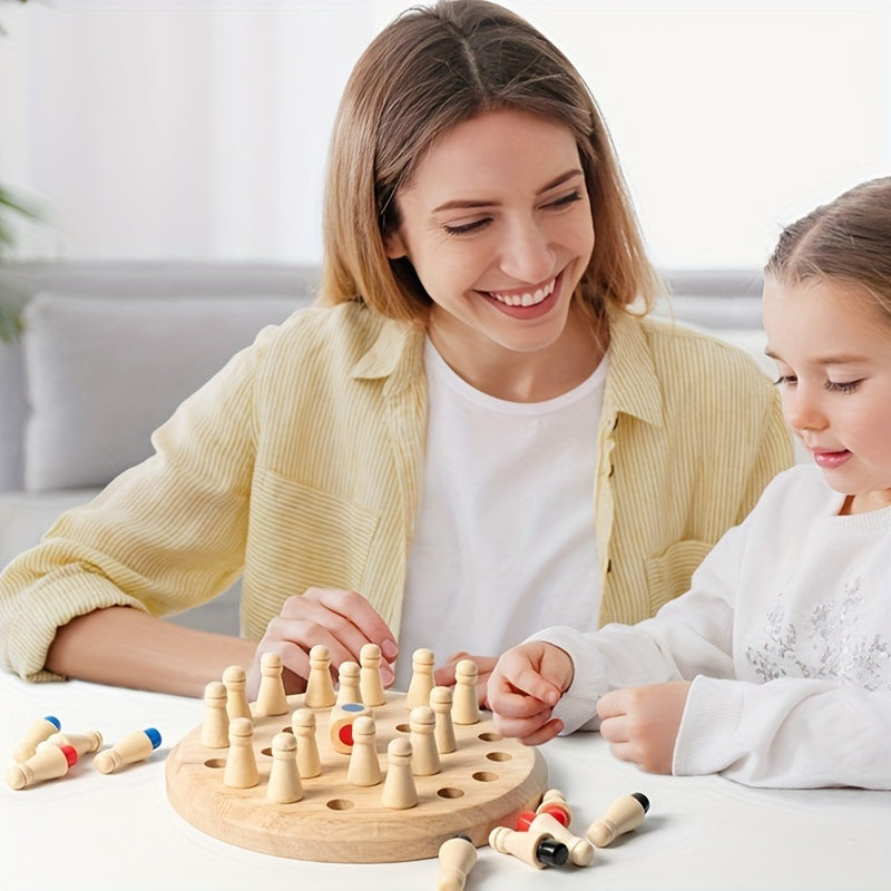 Chess Board Game for Kids and Adults Improving Memory and Concentration for Family Game Night