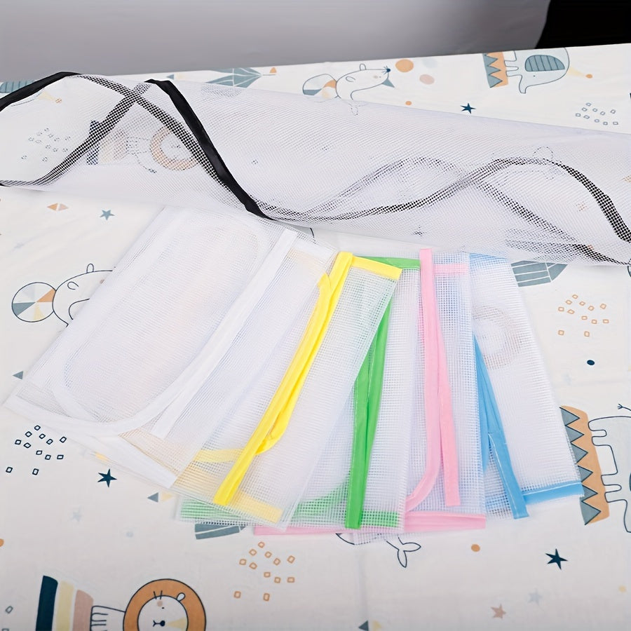 Paños de plancha de malla resistente al calor, reutilizables, de felpa no tejida para protección de la ropa