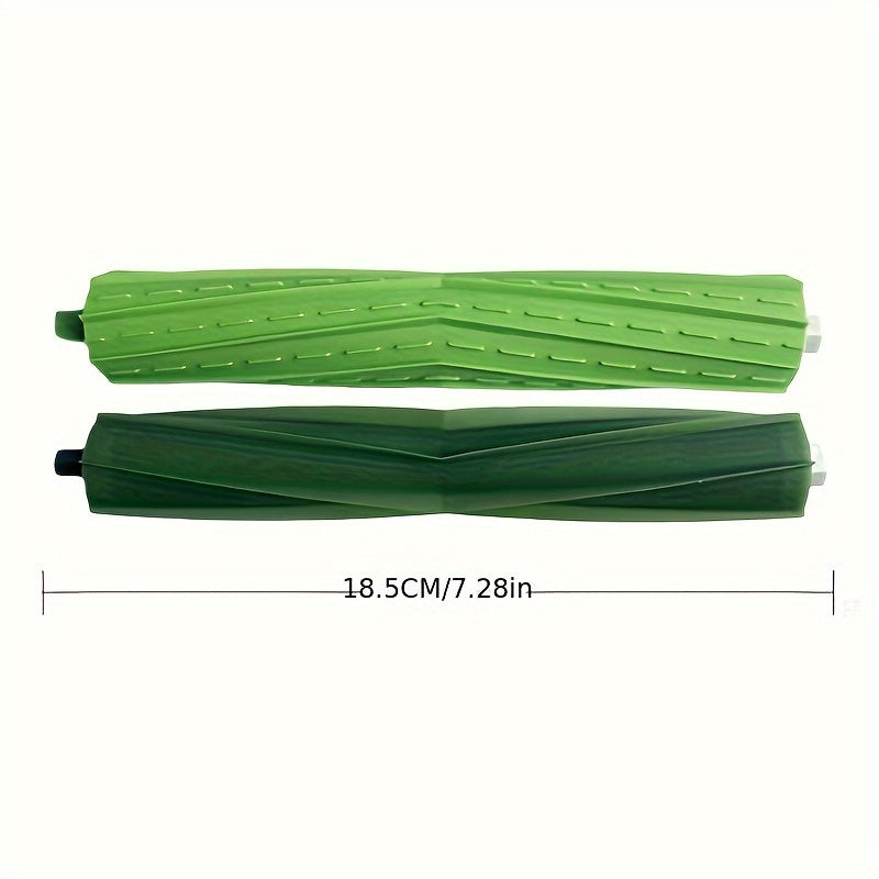 Set of 4 Multi-Surface Rubber Brush Rolls for Robot Vacuum Cleaners