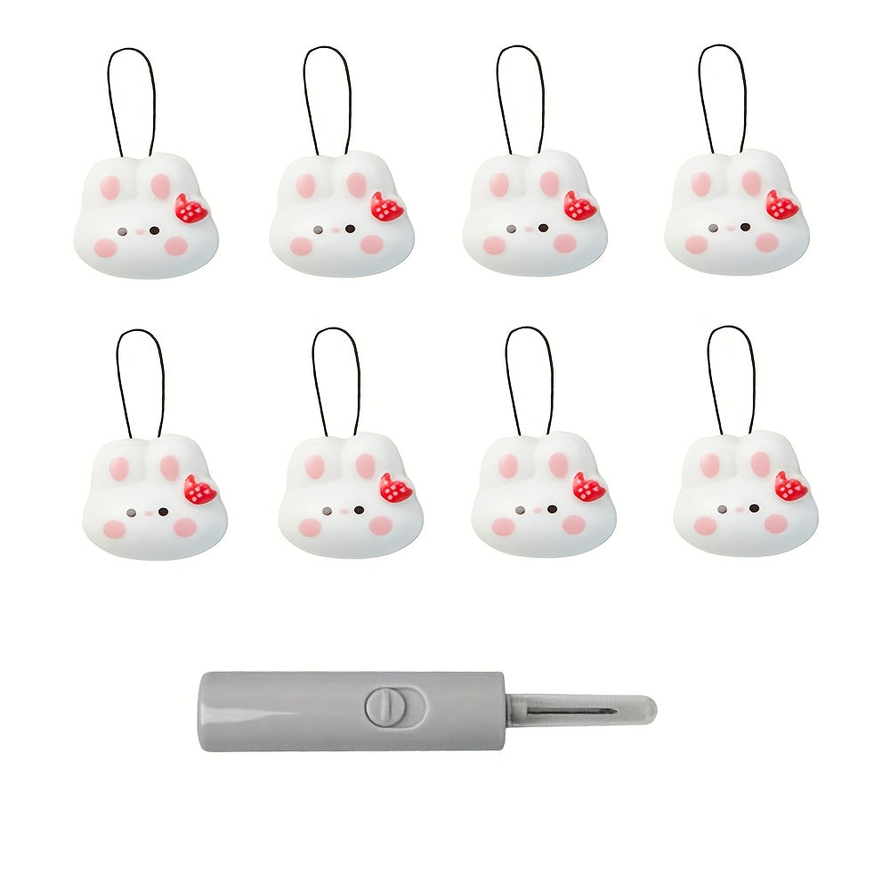 Set of 9 Grey Nylon Quilt and Sheet Holders Clips for Bedding Fitting