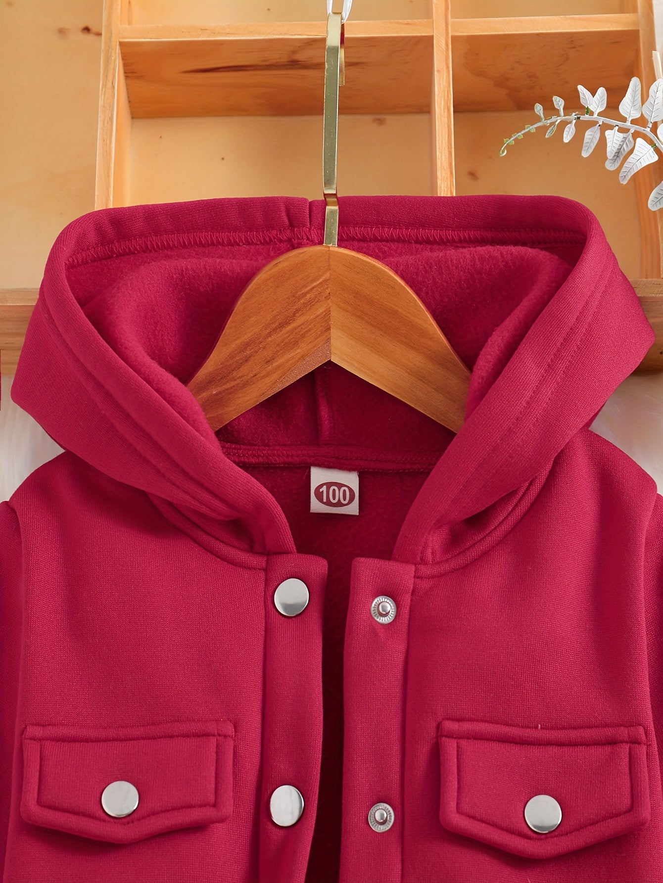 Girls Hooded Jacket and Jogger Pants Set for Fall Outdoor Activities