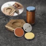 Burchaklari 15/17/19/21 daraja bo'lgan sozlanadigan aylanuvchi pichoq silliqlash mashinasi, bambuk asosli qo'lda tosh, shovqinli silliqlash