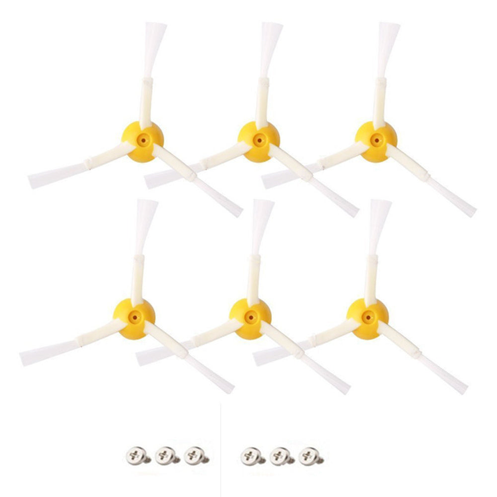 Replacement Side Brush Set for Robot Vacuum Cleaners 6 Pieces Compatible with 600-900 Series