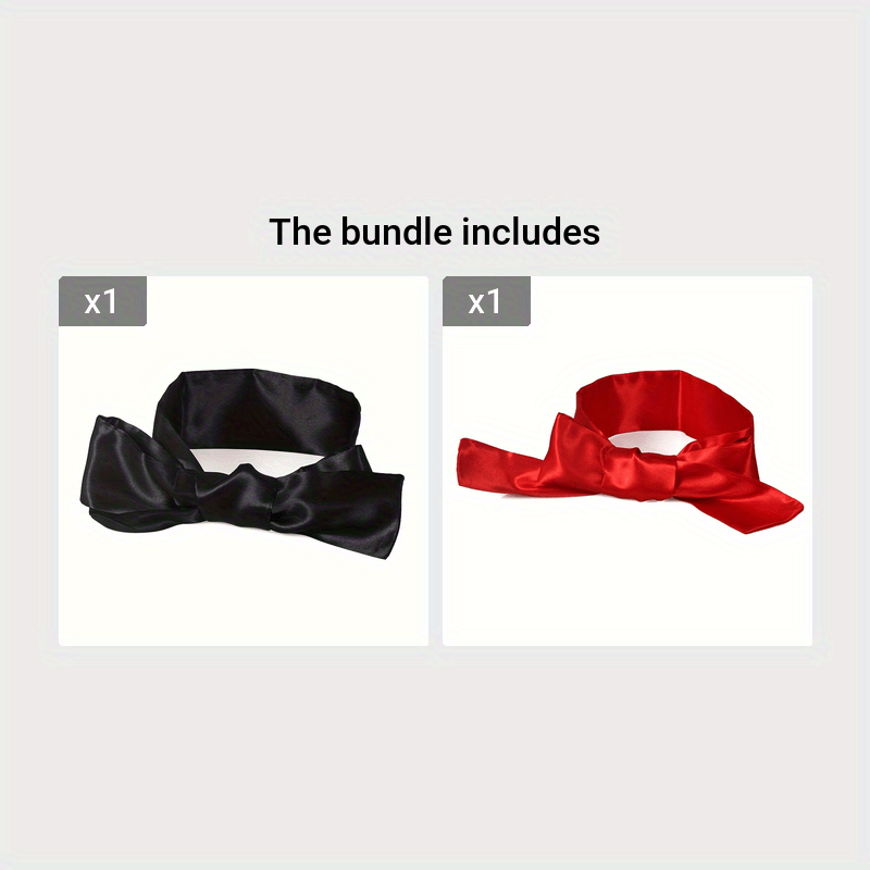 Взрослая сатиновая маска для глаз с регулируемой лентой для сна и чувственной игры