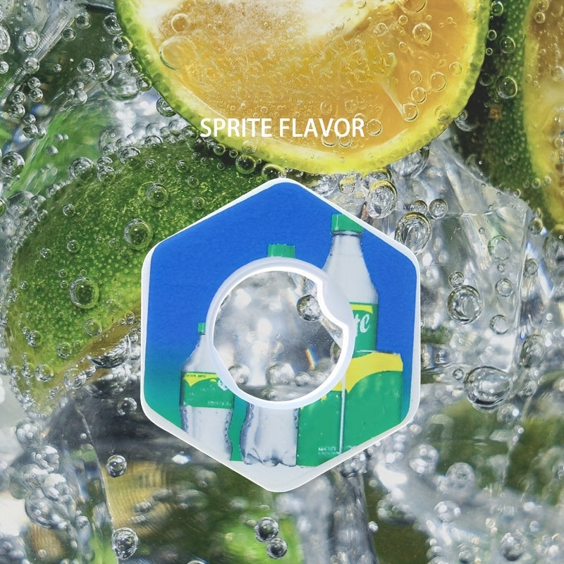 Scented Drink Straws Pack of 5 Sugar-Free Non-Calorie Beverage Accessories