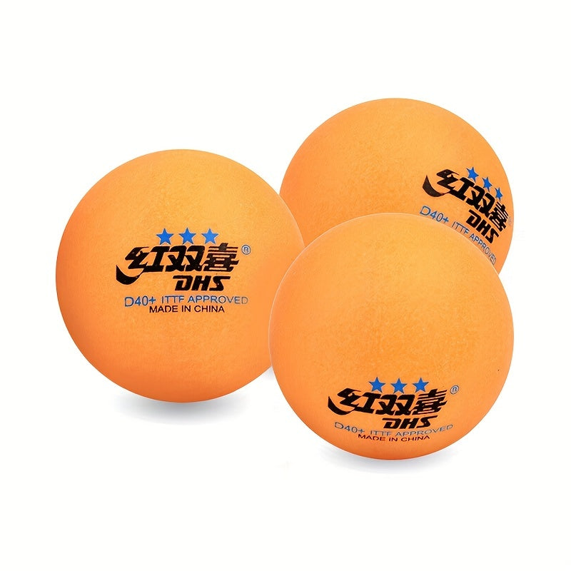 Resin White Yellow Table Tennis Balls for Competition and Training Indoor Ping Pong Balls