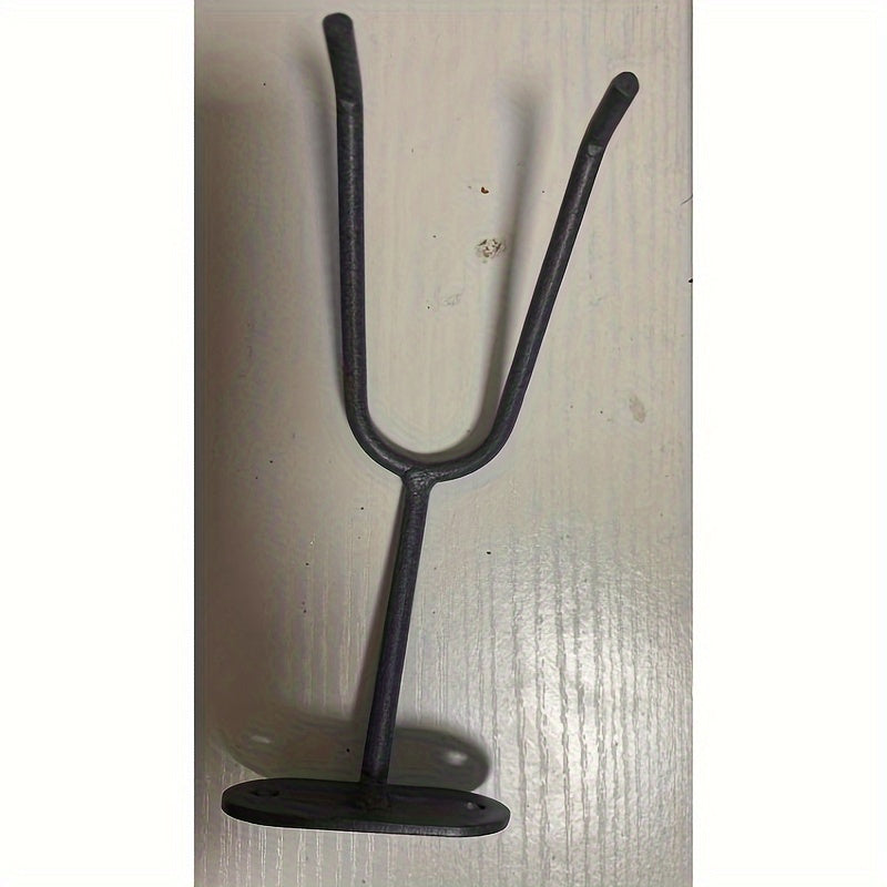 Paint Spray Gun Wall Mount Holder Gravity Feed Bracket Black