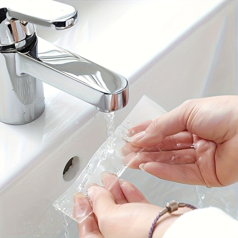 Transparent Double-Sided Tape for Bathroom and Kitchen Accessories Washable Reusable Adhesive