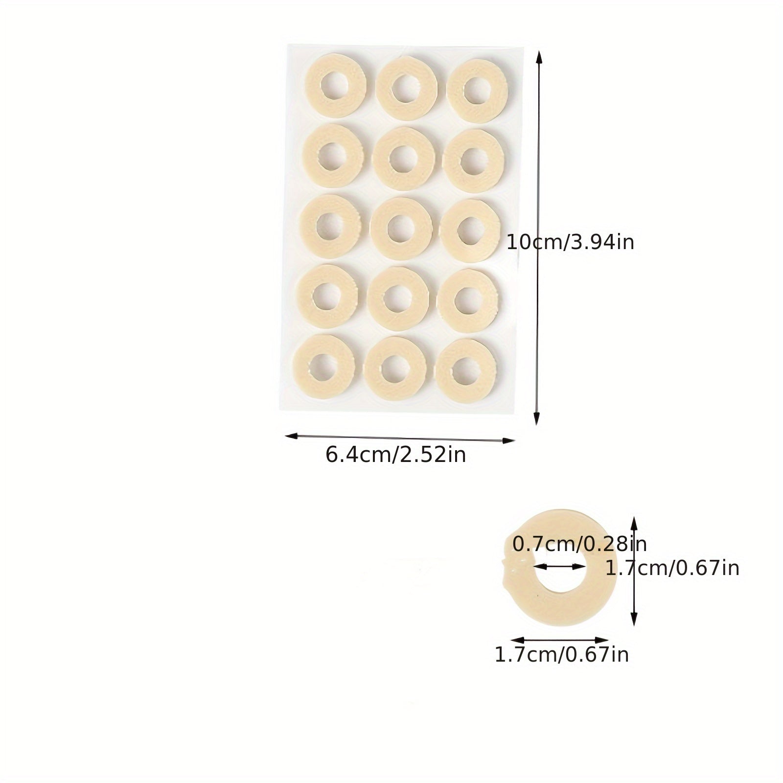 Unisex Latex Callus Foot Pads Set 60/90/150pcs for Heel Care Hiking