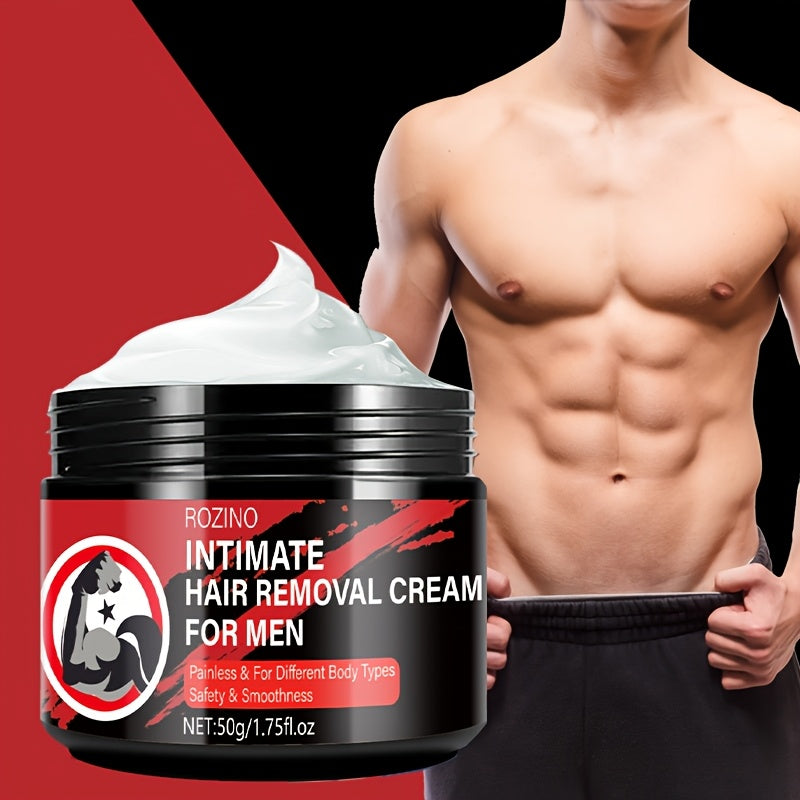 Crema depilatoria hipoalergénica para todo tipo de piel 50g Sin alcohol Suave para cuerpo y áreas íntimas