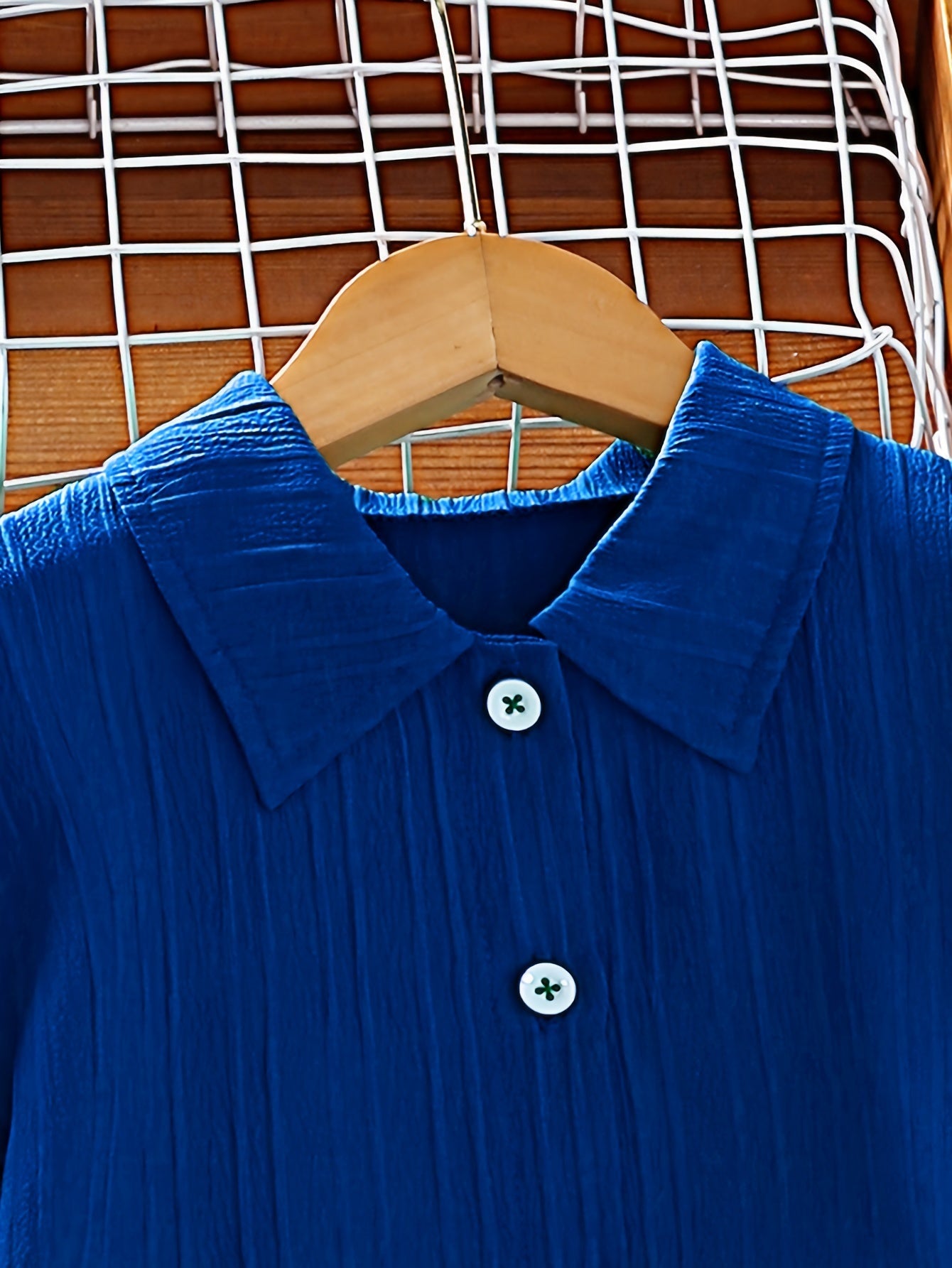 Girls' Clothing Set for 8-12 Years Long Sleeve Solid Color Korean Style Casual Outfit