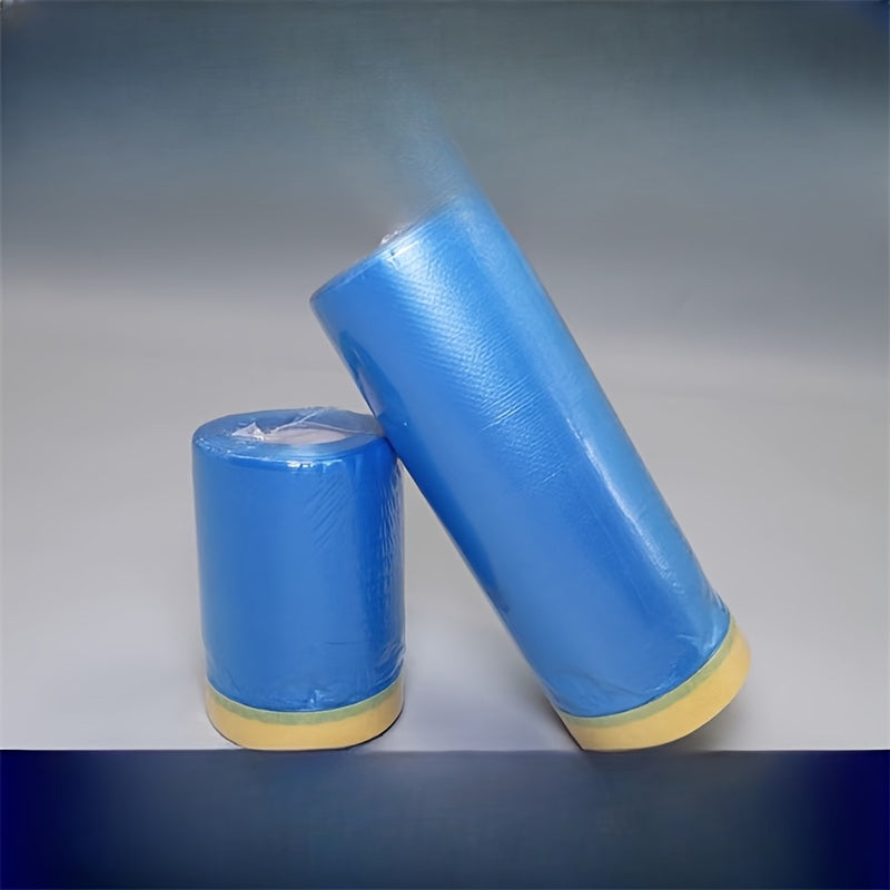 2 Rolls Auto Paint Masking Film High-Temperature Resistant Car Painting Protection