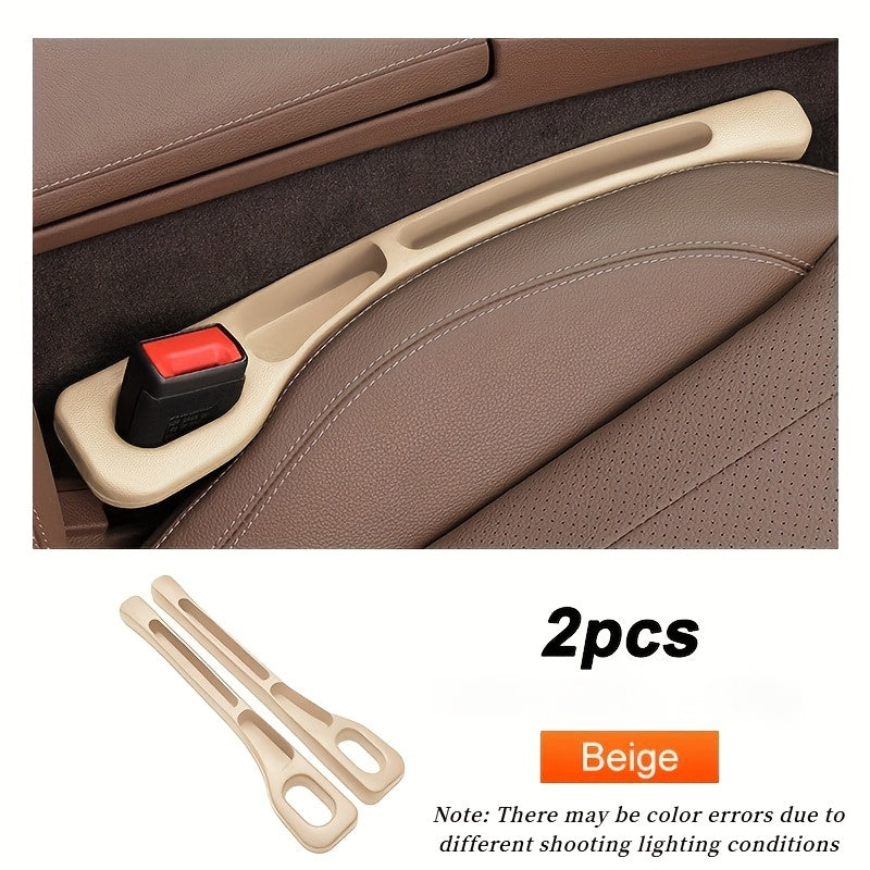 Cubo de almacenamiento para huecos de asientos de coche, material suave, anti-caídas, doble cara