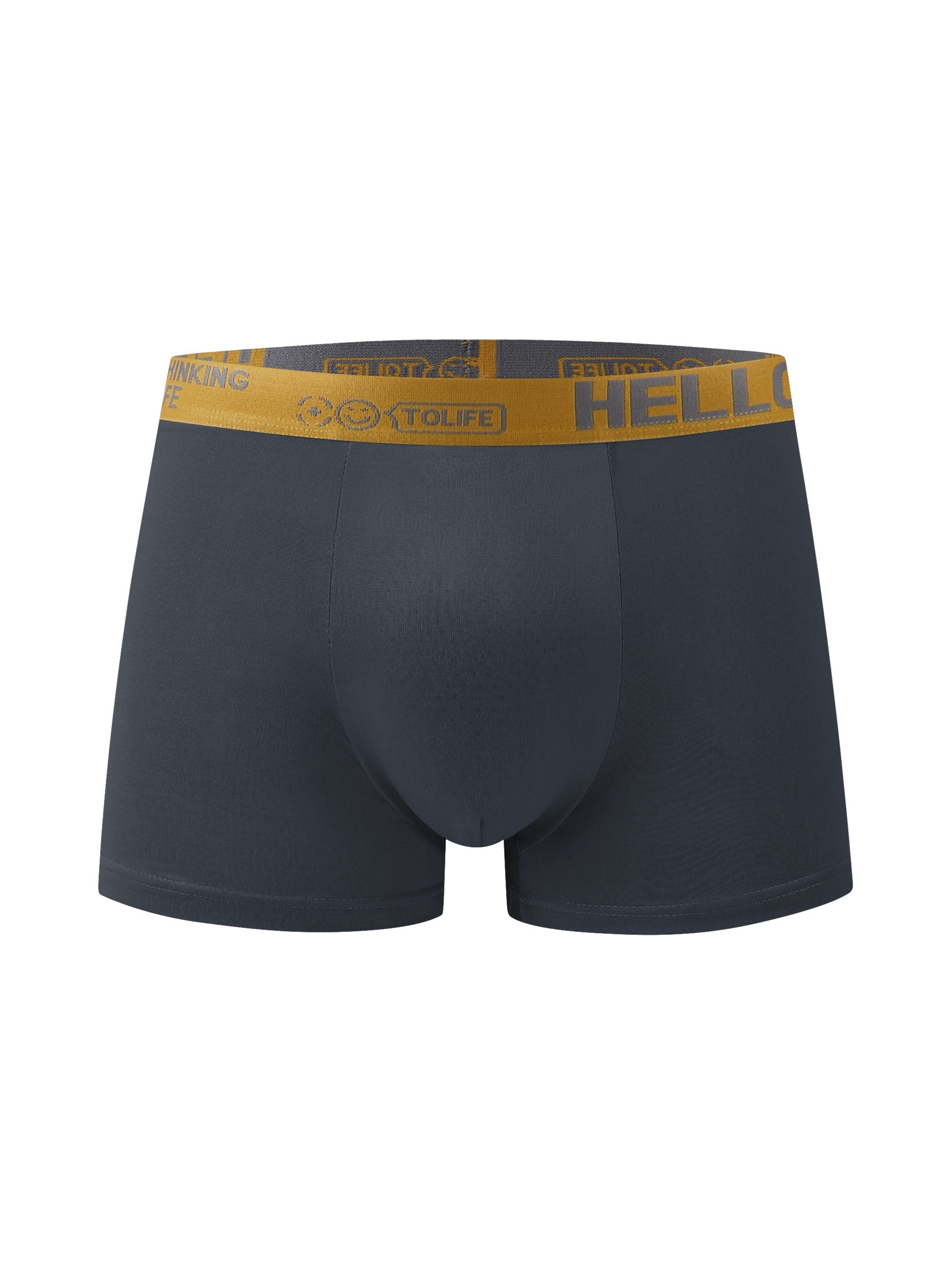 15-dona erkaklar uchun boxer shortlari, nafas oladigan polyester va spandeks aralashmasidan tayyorlangan. Yumshoq va qulay to'qilgan mato, bir rangda. 95% polyester, 5% spandeks, o'rtacha cho'zilish bilan. 130gsm og'irlik.