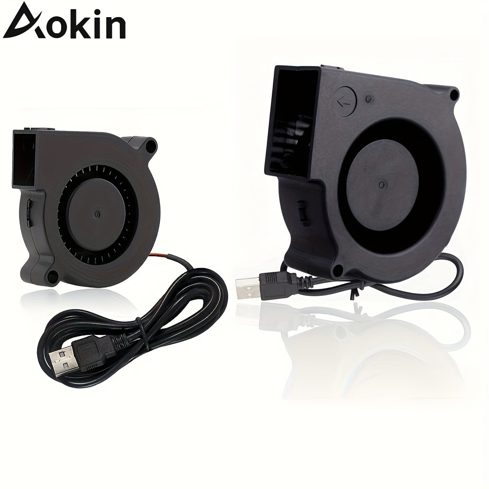 USB Cooling Fan 5015 7515 7530 for 3D Printer PC CPU Case DC 5V