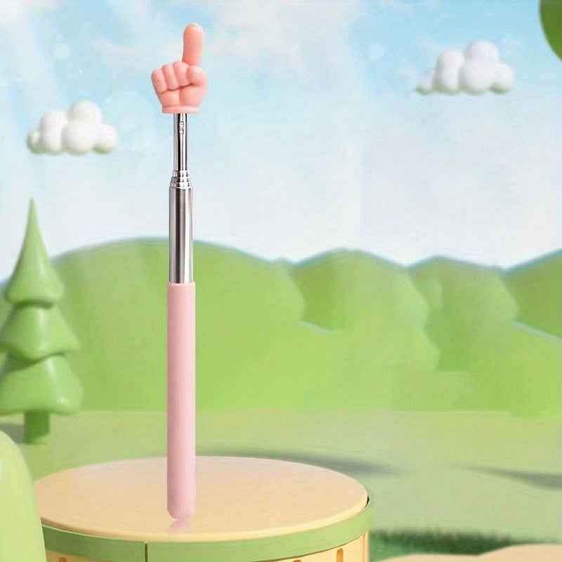 1 dona Telescopic O'qituvchi Ko'rsatgichi Boshlang'ich va Maktabgacha Ta'lim O'qituvchilari uchun, Turli Ranglarda Sinf Ta'minotlari.