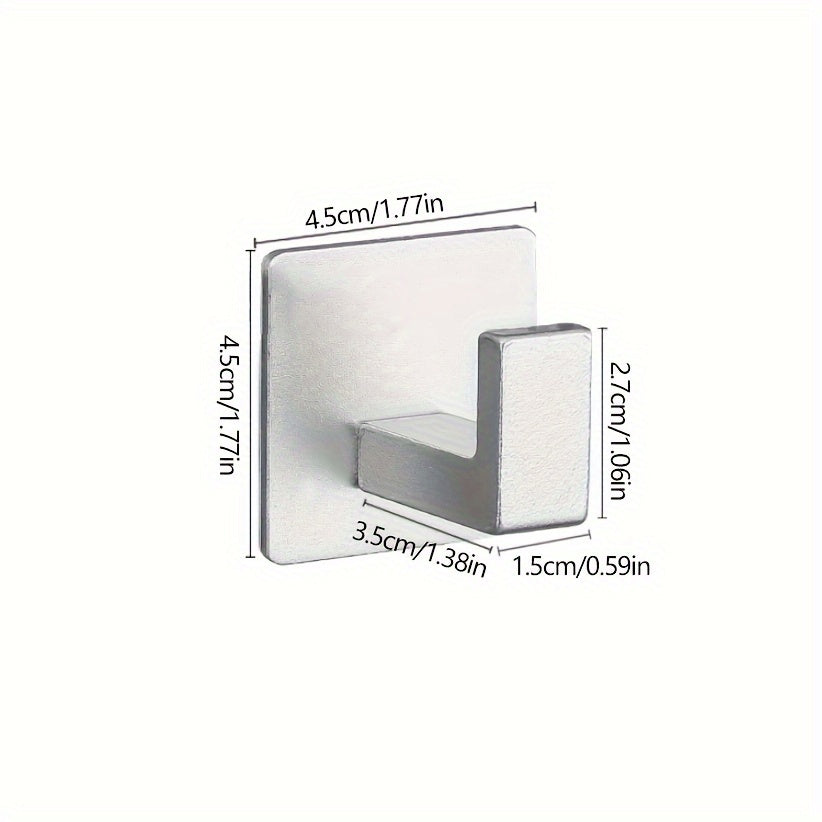 Self-Adhesive Wall Hook for Keys Bags Clothes Towels and Accessories