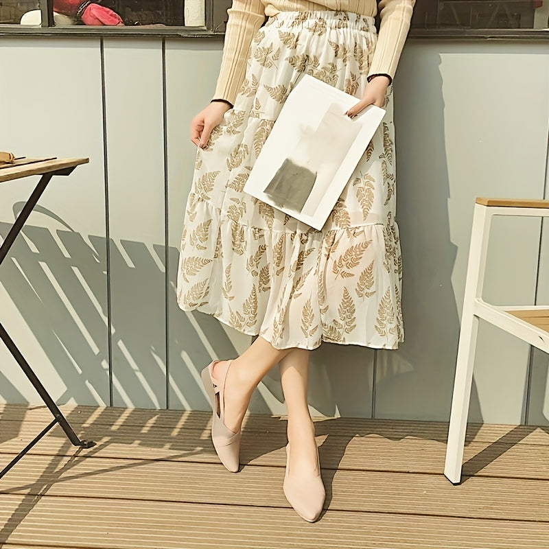 Ayollar uchun PVC kengaytirilgan poyabzal, o'rta qadamli slaydlar, ochiq havoda, plyajda, kundalik foydalanish uchun