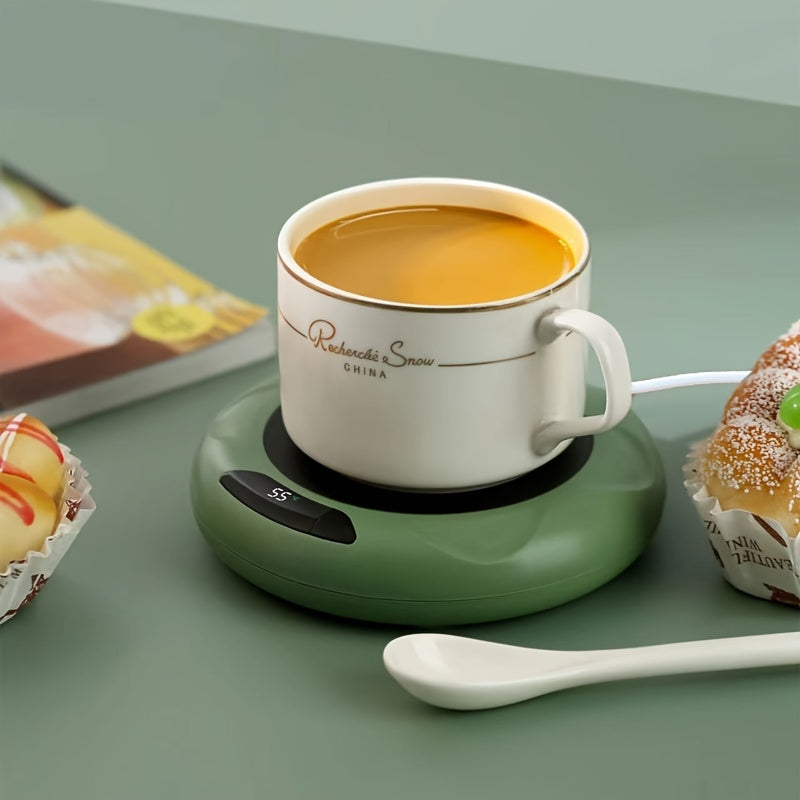 3 tezlik sozlamali doimiy haroratda isitish coasteri issiq ichimliklar uchun