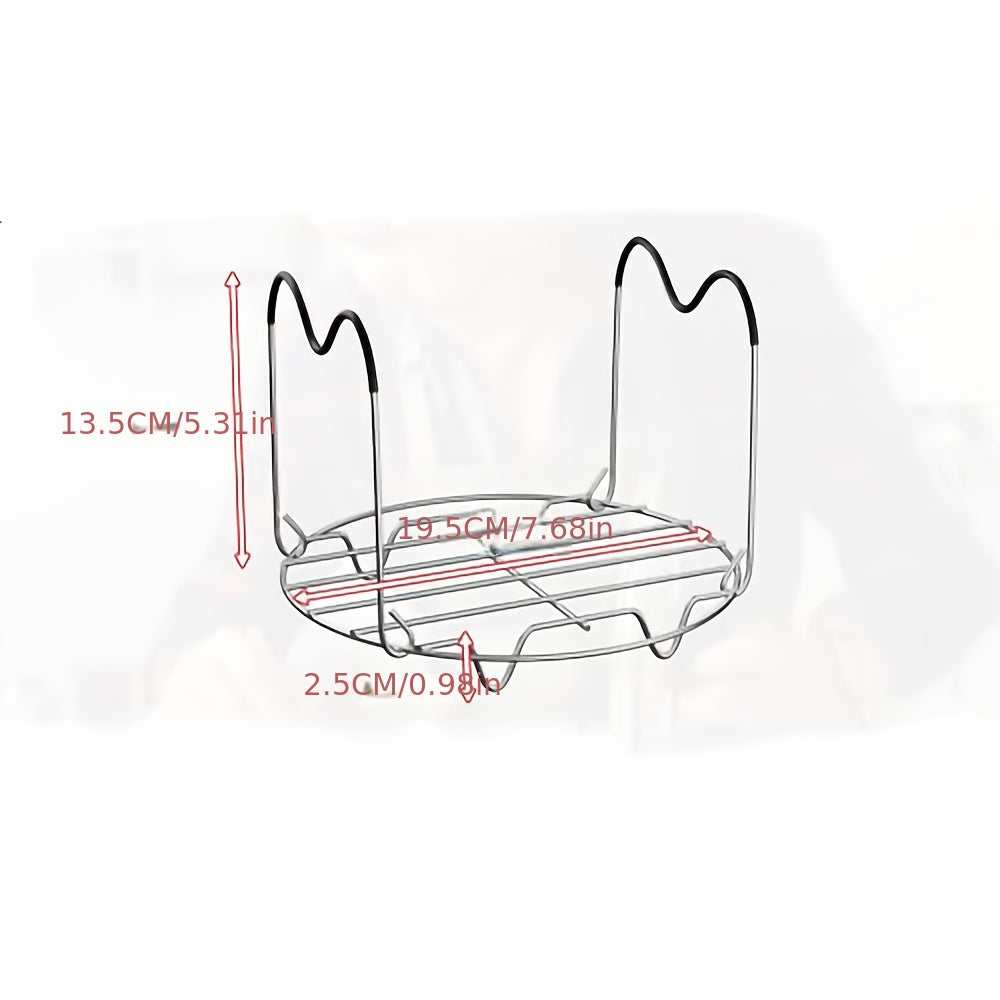 Qo'llari bilan silikon oshxona bug'langichli savat, pishirish va suvni ajratish uchun