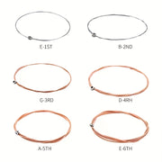 Steel Coated Acoustic Guitar Strings for Musicians