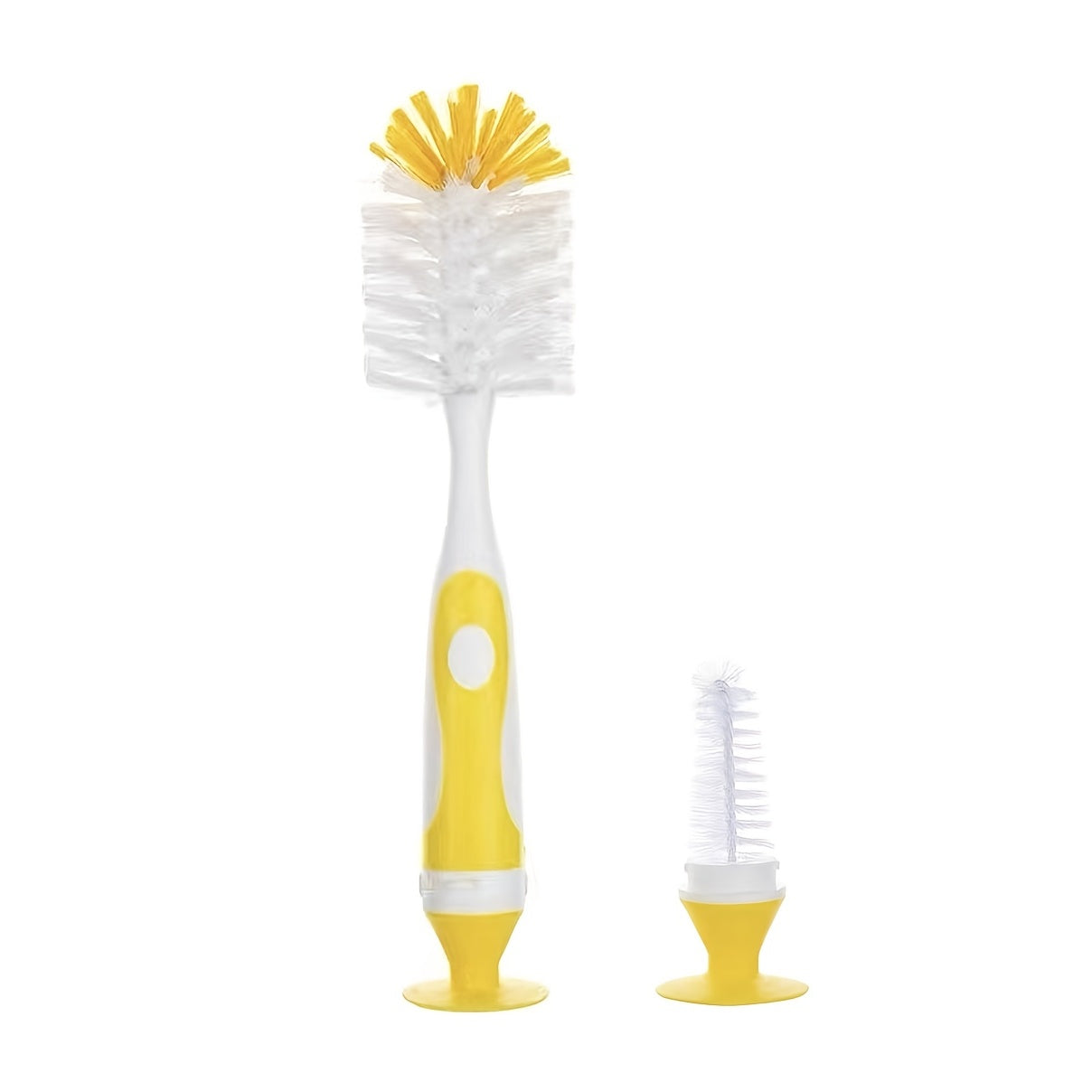 2-in-1 Bottle Brush Set with Stand and Nipple Brush for Daily Cleaning