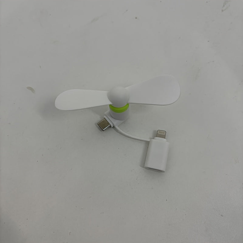 Мини ручной вентилятор USB портативный тихий черный белый пропеллер для путешествий на открытом воздухе