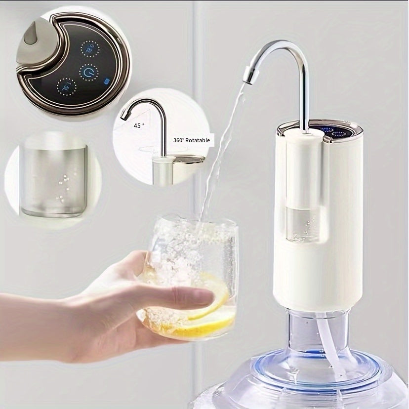 Electric Water Dispenser Rechargeable USB Mineral and Purified Water Pump for Kitchen