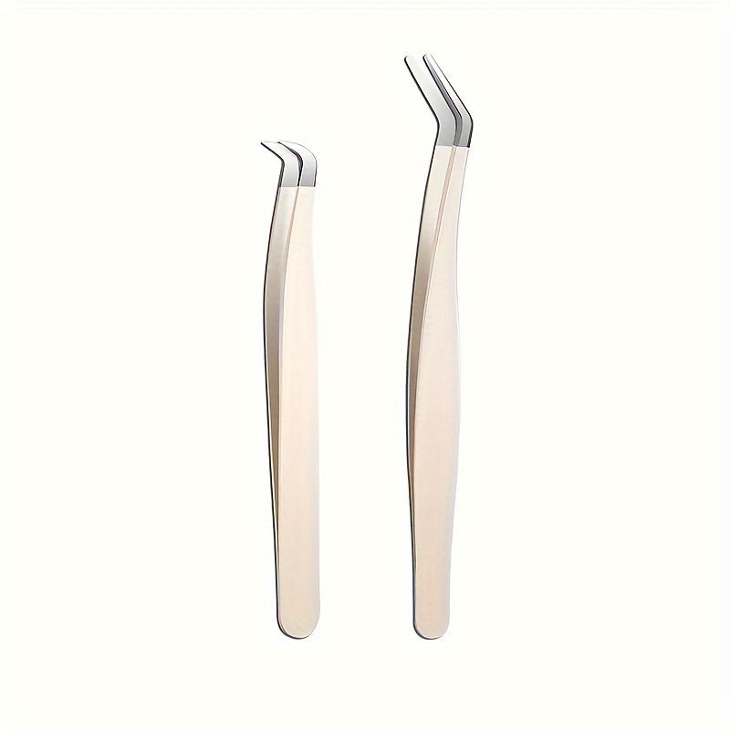 Щипцы для наращивания ресниц с изогнутым концом, аппликатор для ресниц, профессиональный инструмент