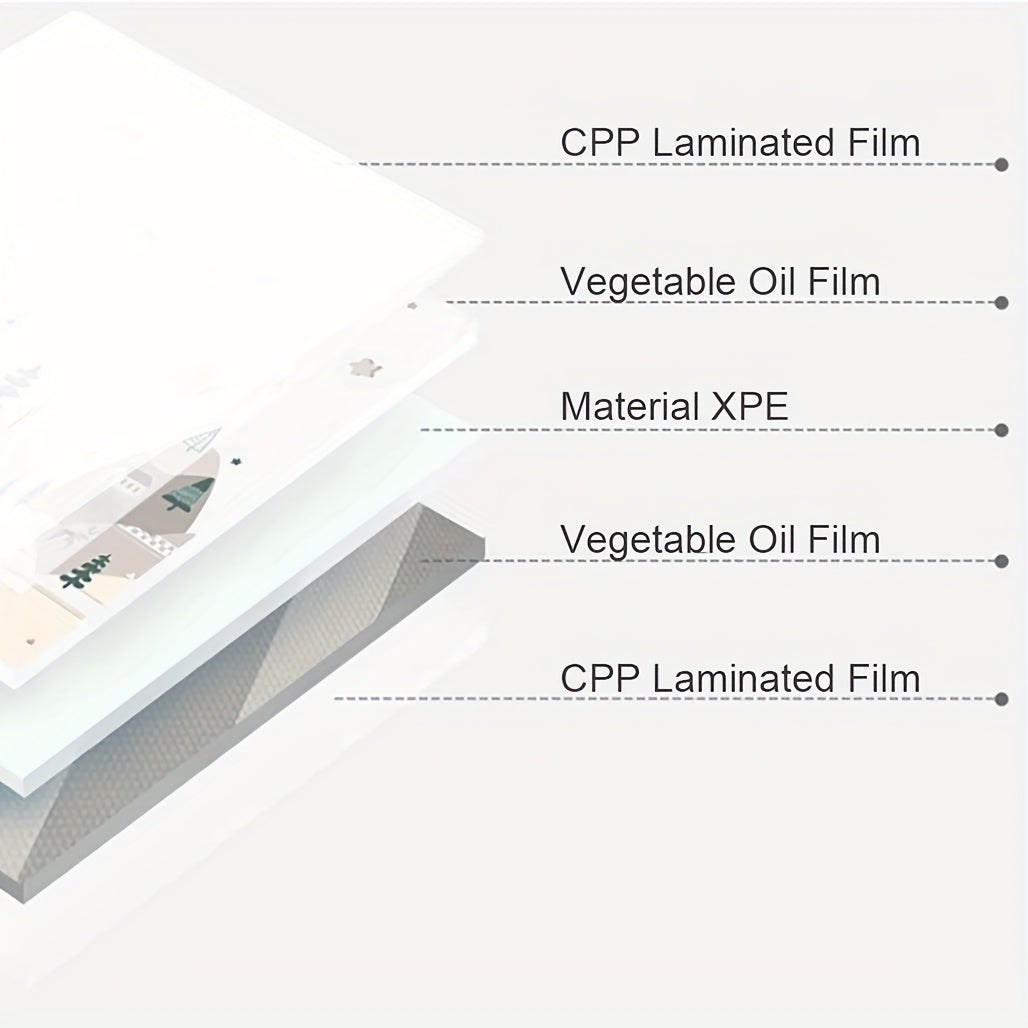 1 dona FunCity o'yin matosi, egiluvchan XPE toksik bo'lmagan, suv o'tkazmaydigan, yengil ichki va tashqi foydalanish uchun mo'ljallangan, transport yo'li dizayni bilan - 200x180x1 sm.