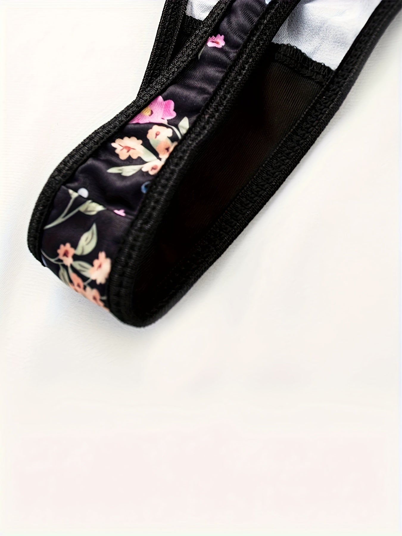 Women's Floral Lace Low Waist Thong Panties Sexy Lingerie