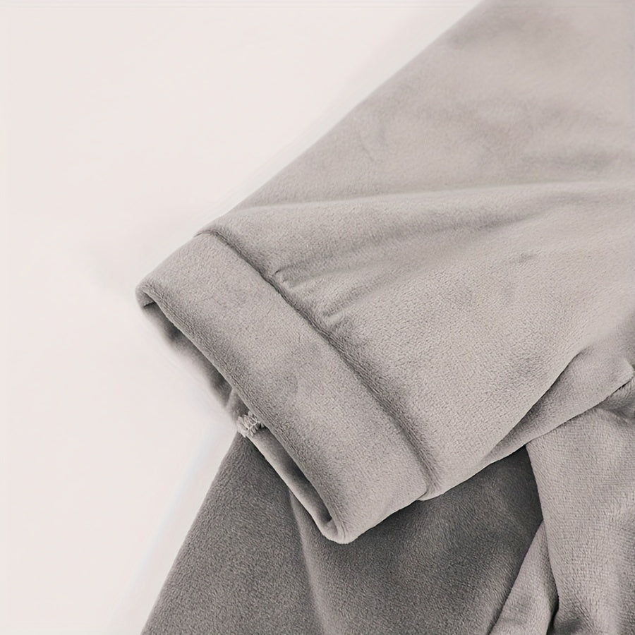 Super Soft Small Dog Jumpsuit All-Season Pullover Polyester Knit