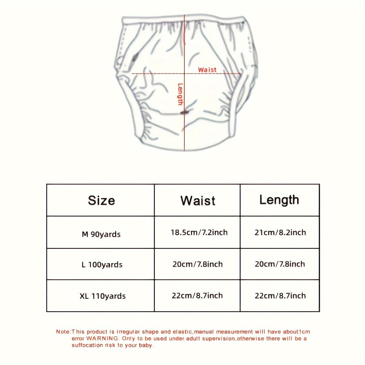 Bolalar uchun yuviladigan trening shimlari - 3 yoki 5 ta to'plam | Havo o'tkazmaydigan, suyuqlik o'tkazmaydigan pampers qoplamalari | Harakatdagi Bolalar Uchun Mukammal
