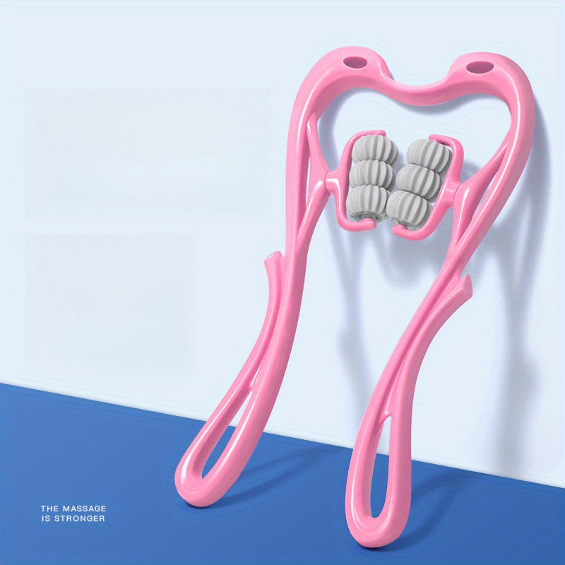 Ergonomik qo'l bilan bo'yin va yelka massaj qiluvchi, taranglikni kamaytirish uchun ko'p funksiyali yoğurma valiklari bilan. Bo'yin kuchlanishini kamaytiradi, batareya talab qilinmaydi.