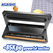 -85Kpa kuchli yopish kuchiga ega vakuum yopishtiruvchi mashina, Xitoy ajdarha uslubi, 32cm sumkalar uchun avtomatik yopish va paketlash, beshta isitish rejimi, 50 dona sumka bilan birga. Model: SX-680.