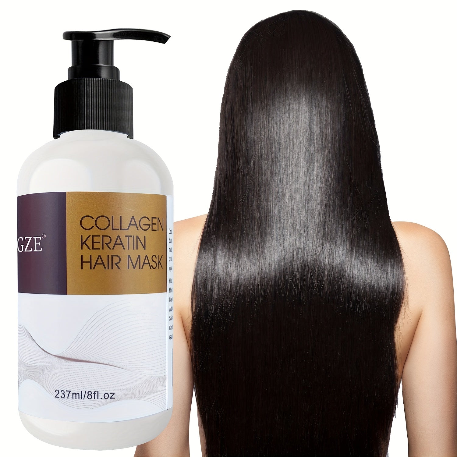 Keratin Hair Mask for Dry Hair with Argan Coconut Shea Butter Deep Conditioning