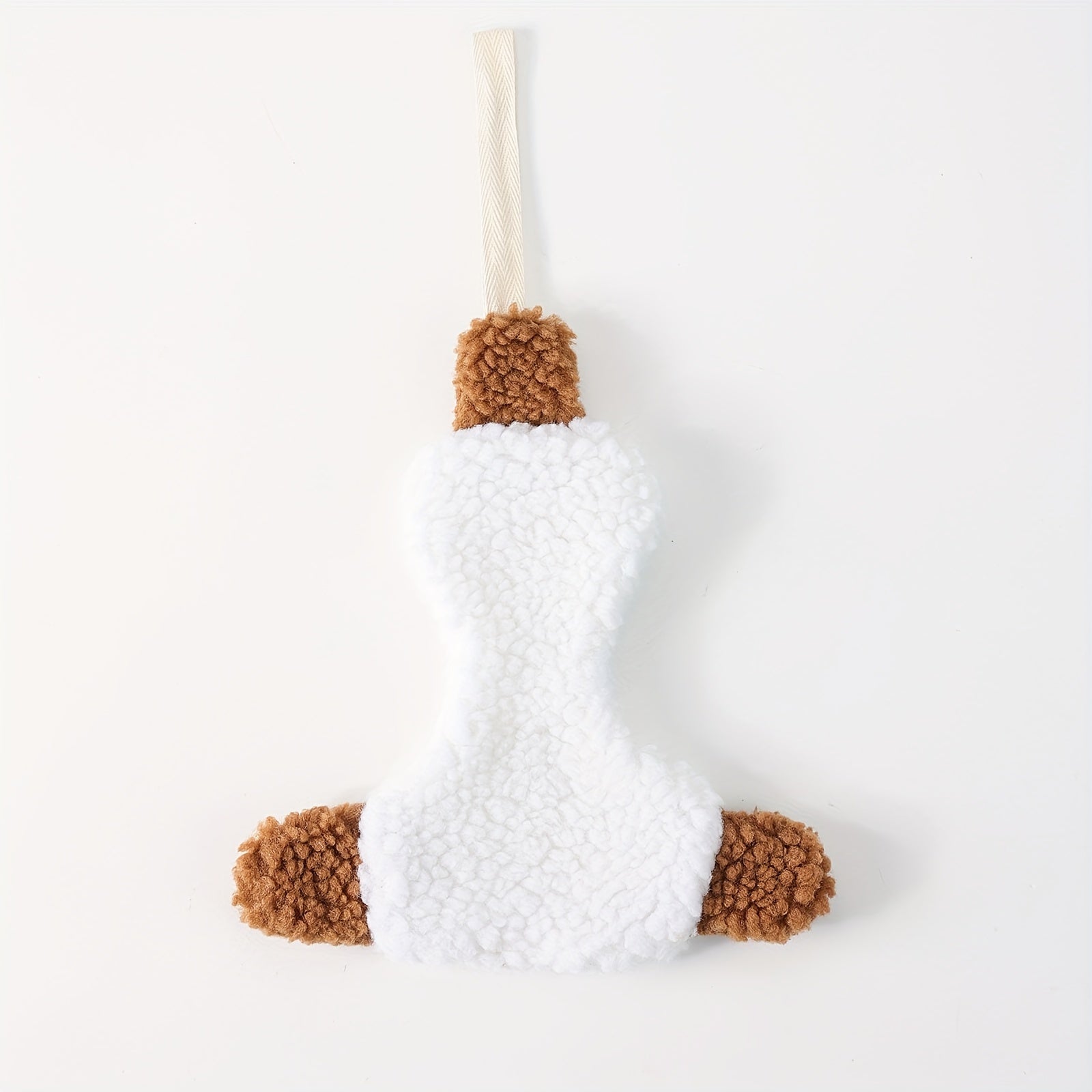 Kichkina Sherpa Qush Klipi Ikki Rangli Oq Tinchlantiruvchi Bolalar Parvarishi Aksessuari