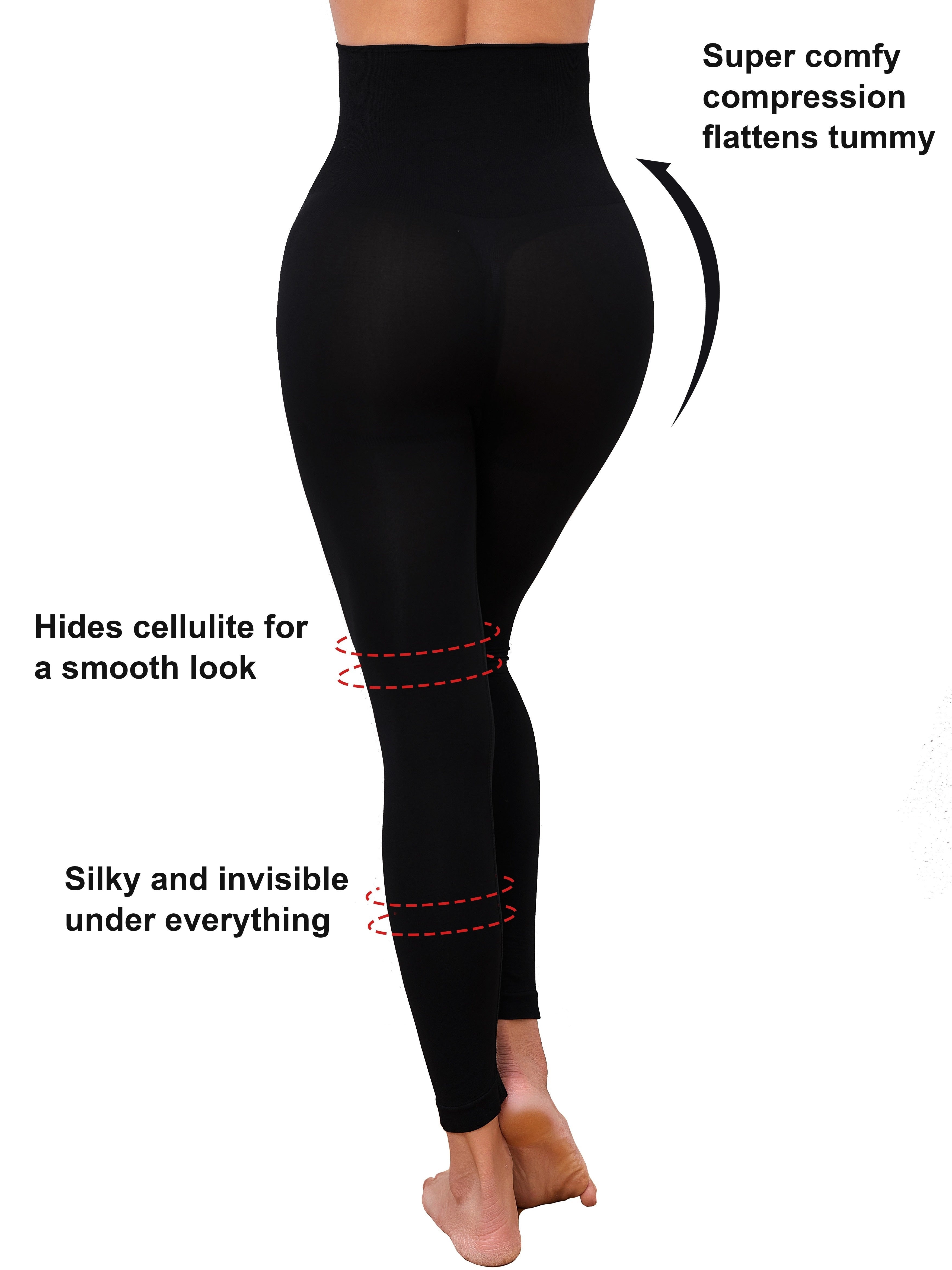 Women's High-Waist Shaping Leggings Tummy Control Moisture-Wicking Breathable Yoga Pants