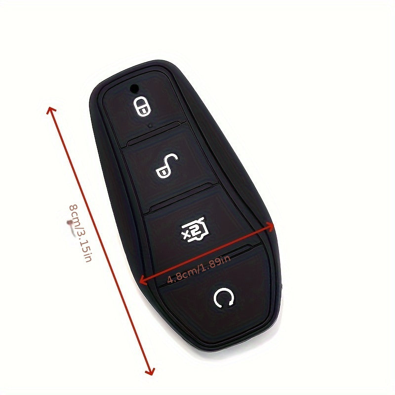 Silicone Key Fob Cover Protector for Smart Car Keys Anti-Scratch Durable