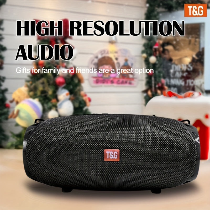 Wireless Portable Speaker with 5.1 Surround Sound Dual Speakers Hi-Res Audio TWS USB Charging
