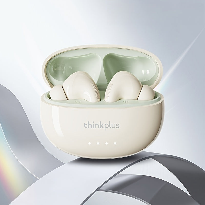 Наушники Lenovo ThinkPlus Hifi Panoramic Stereo предлагают кристально чистый звук, эргономичный дизайн, длительное время работы от батареи, продвинутую систему шумоподавления, чехол с быстрой зарядкой USB-C и беспроводной звук.