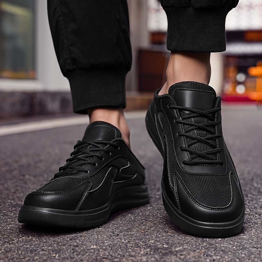 Men's Slip-On Platform Skate Shoes Casual Low Top Outdoor Spring Summer