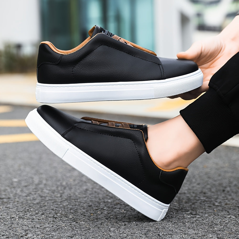 Мужские повседневные кроссовки с толстой платформой, нескользящие, прочные, комфортные