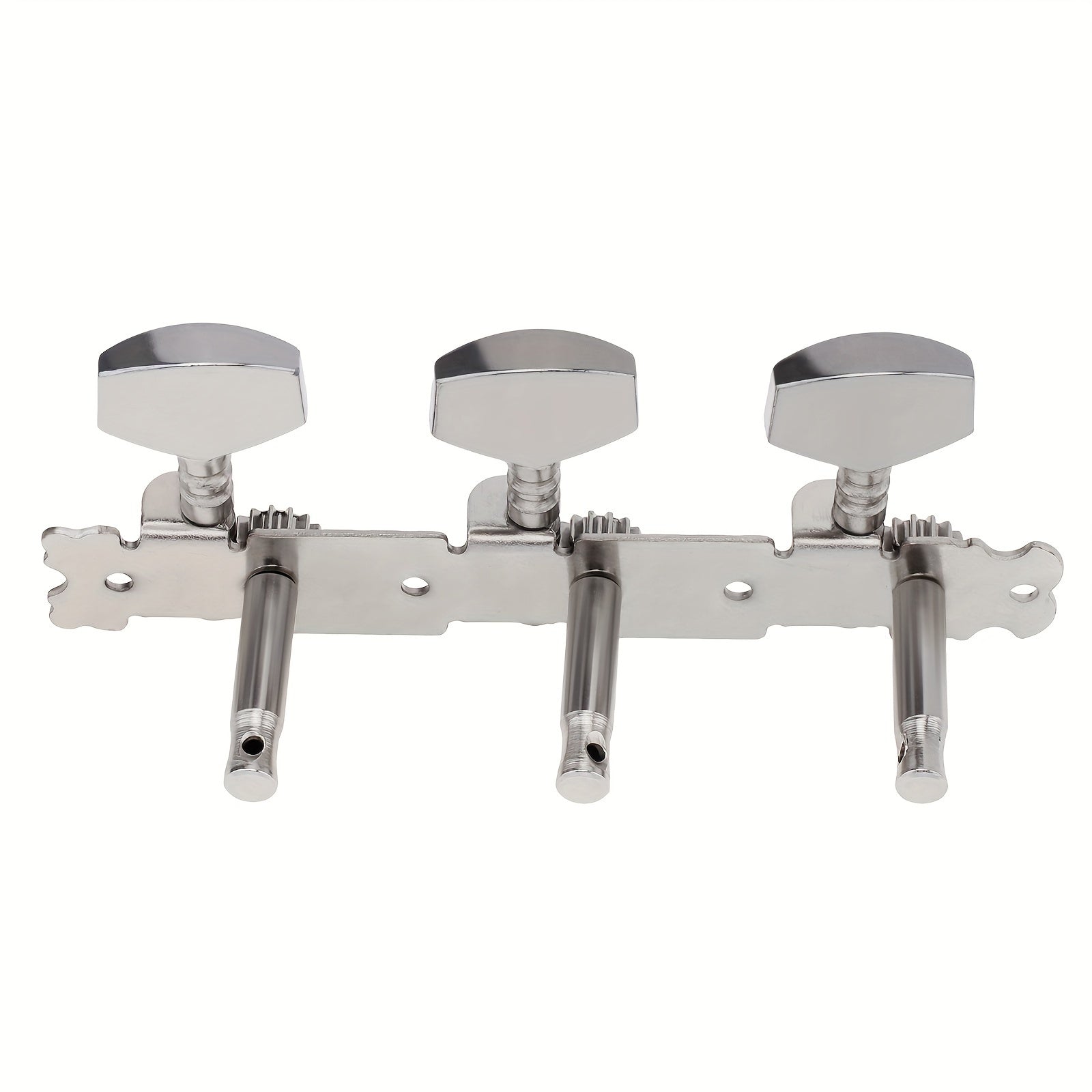 Juego de clavijas de afinación para guitarra con acabado en cromo para guitarras acústicas y folk 1 par